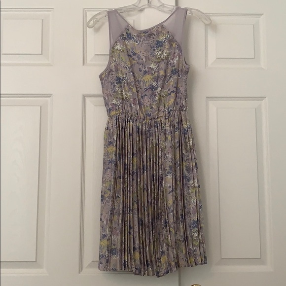 Purple Floral Dress NWT - Picture 2 of 2